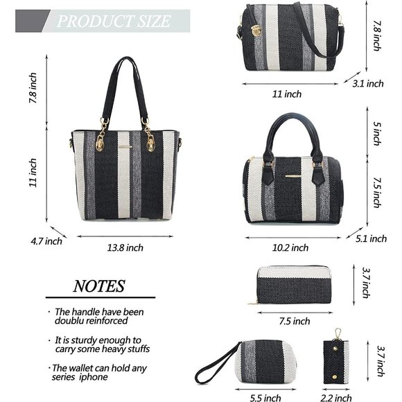 New 6 in 1 bundle * Designer Purses and Handbags - Picture 4 of 9